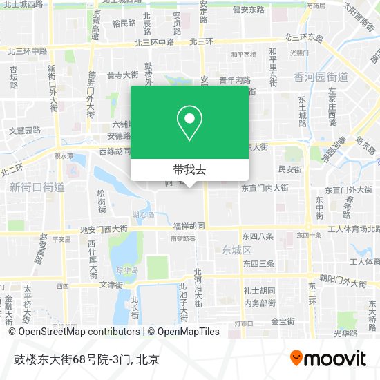 鼓楼东大街68号院-3门地图