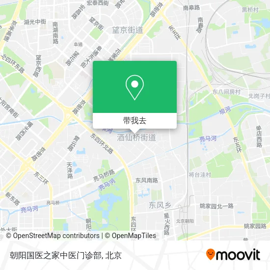 朝阳国医之家中医门诊部地图