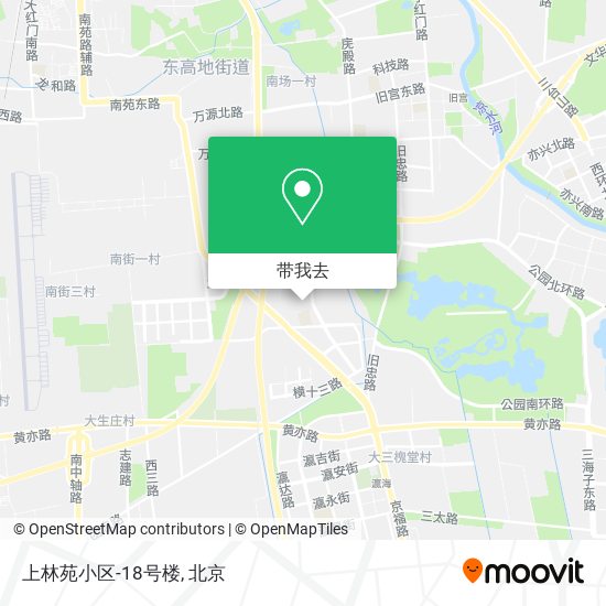 上林苑小区-18号楼地图