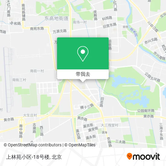 上林苑小区-18号楼地图