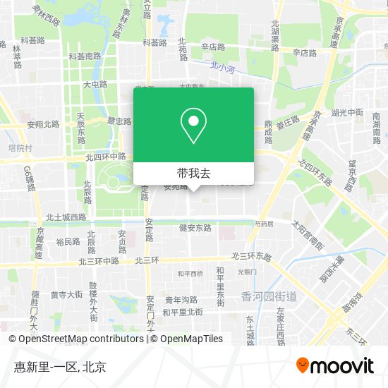 惠新里-一区地图