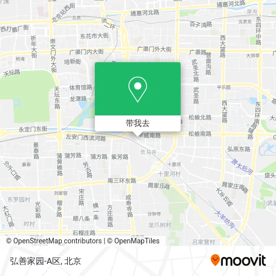 弘善家园-A区地图