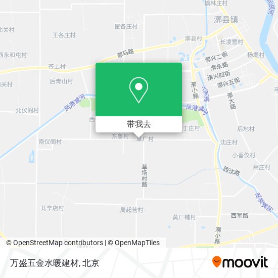 万盛五金水暖建材地图