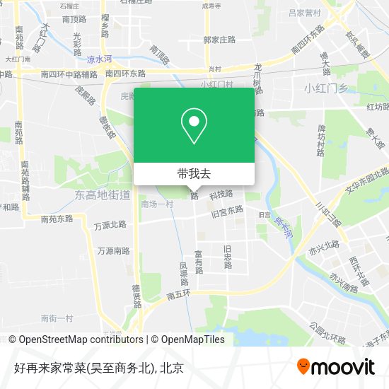 好再来家常菜(昊至商务北)地图