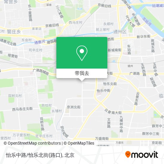 怡乐中路/怡乐北街(路口)地图