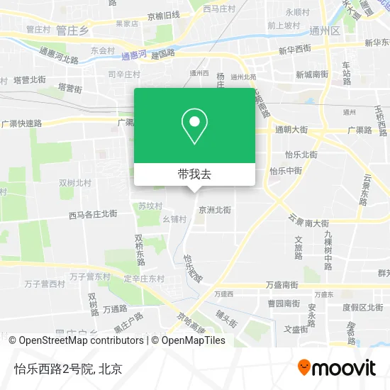 怡乐西路2号院地图