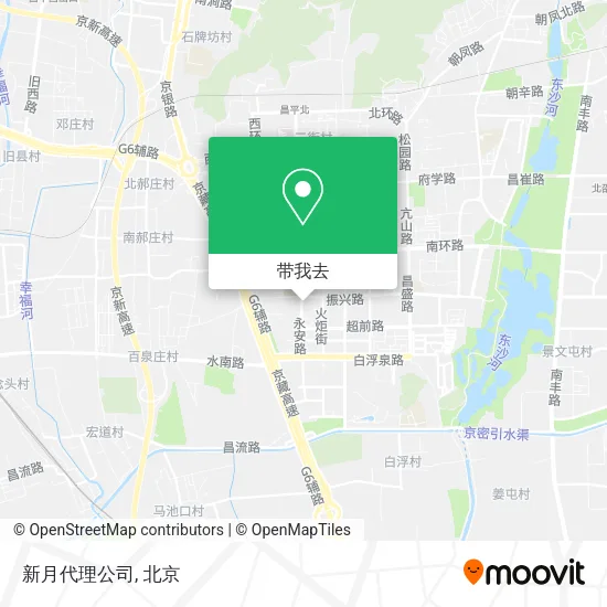 新月代理公司地图