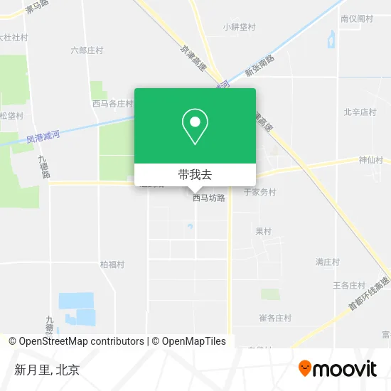 新月里地图