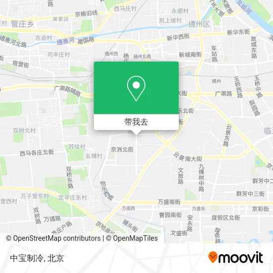 中宝制冷地图