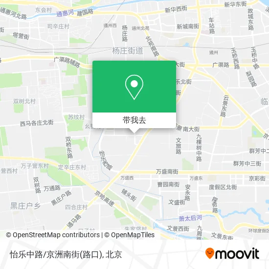 怡乐中路/京洲南街(路口)地图