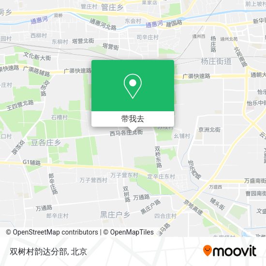 双树村韵达分部地图