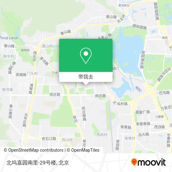 北坞嘉园南里-29号楼地图