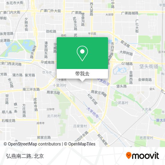 弘燕南二路地图