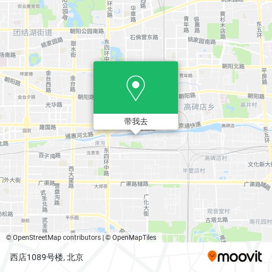 西店1089号楼地图
