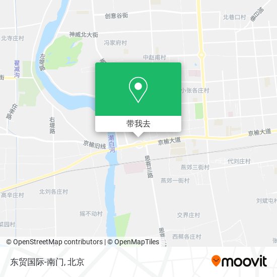 东贸国际-南门地图