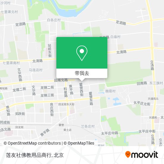 莲友社佛教用品商行地图