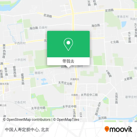 中国人寿定损中心地图