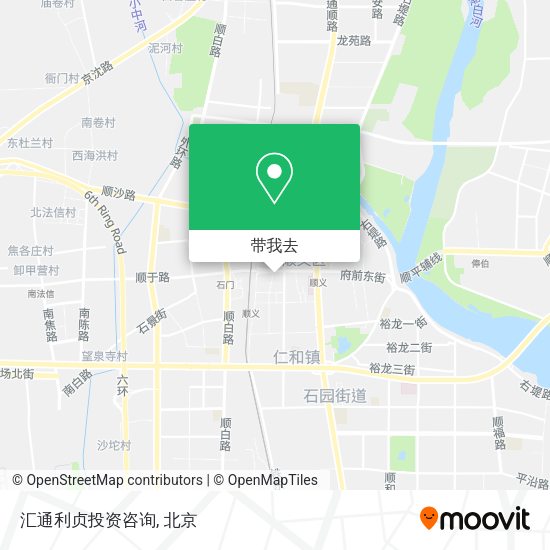 汇通利贞投资咨询地图