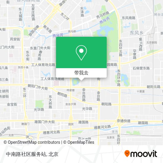中南路社区服务站地图