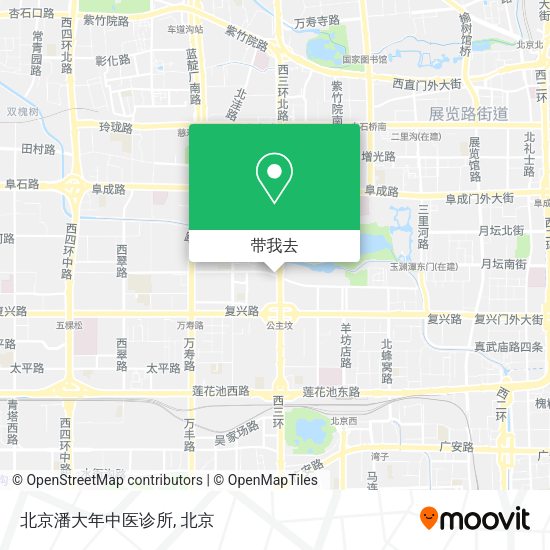 北京潘大年中医诊所地图