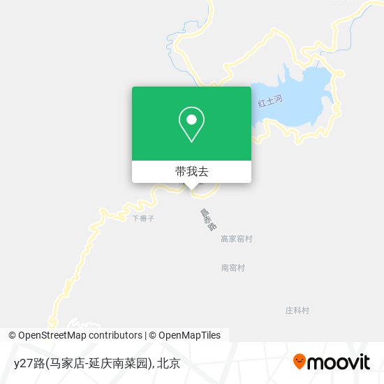 y27路(马家店-延庆南菜园)地图