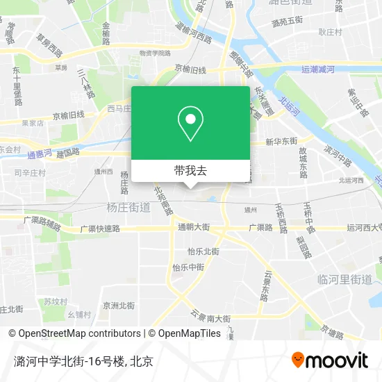 潞河中学北街-16号楼地图