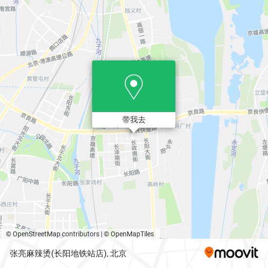 张亮麻辣烫(长阳地铁站店)地图
