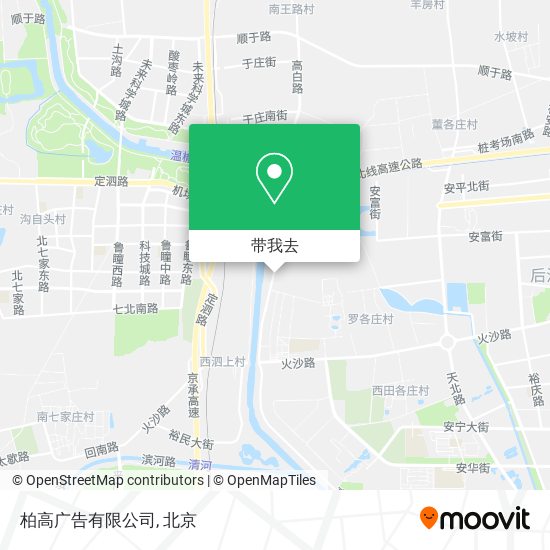 柏高广告有限公司地图
