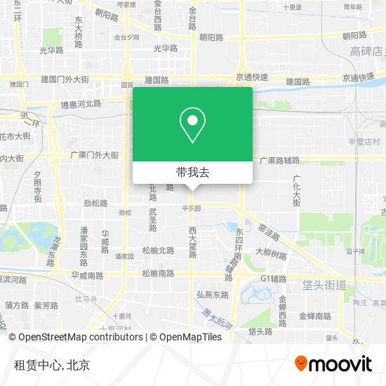 租赁中心地图