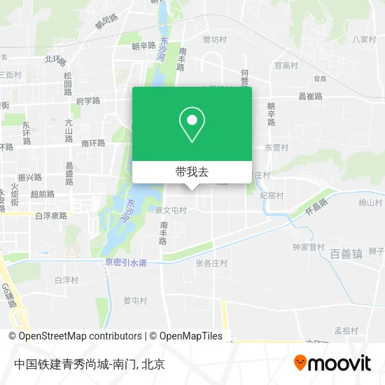 中国铁建青秀尚城-南门地图