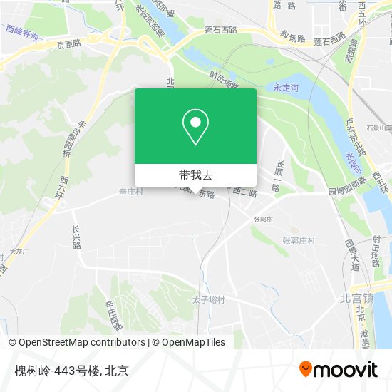 槐树岭-443号楼地图
