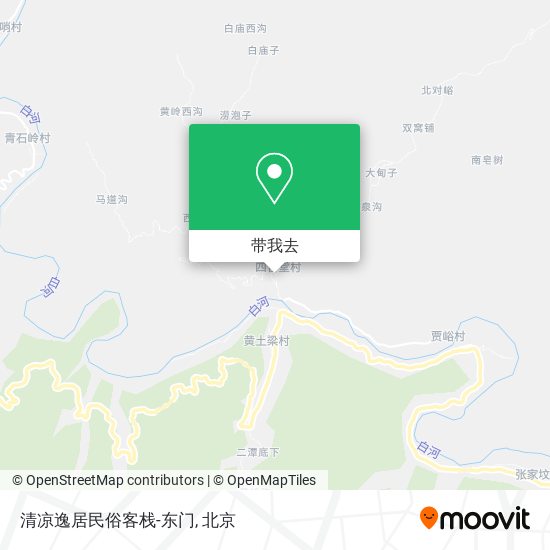 清凉逸居民俗客栈-东门地图