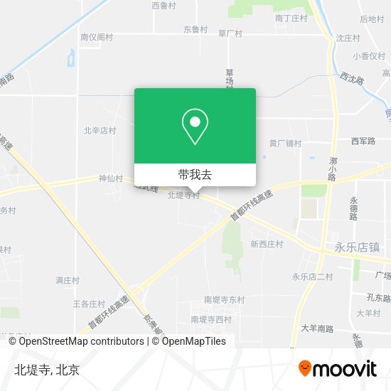 北堤寺地图