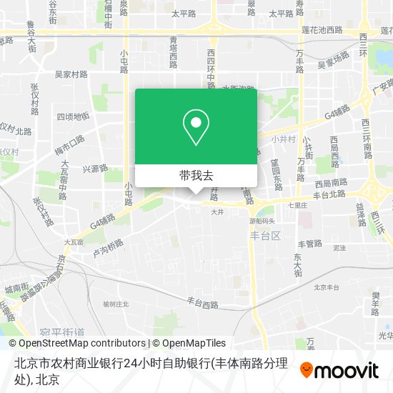 北京市农村商业银行24小时自助银行(丰体南路分理处)地图