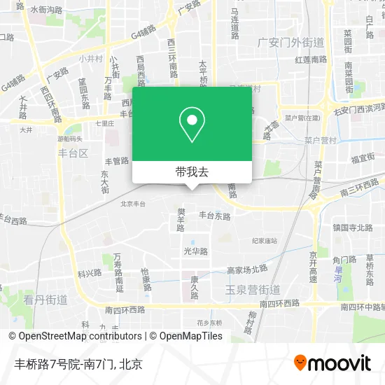丰桥路7号院-南7门地图