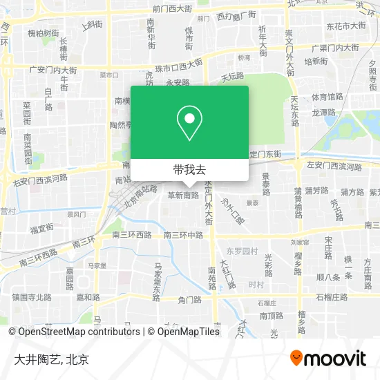 大井陶艺地图