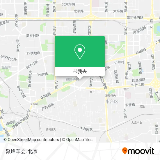 聚峰车会地图
