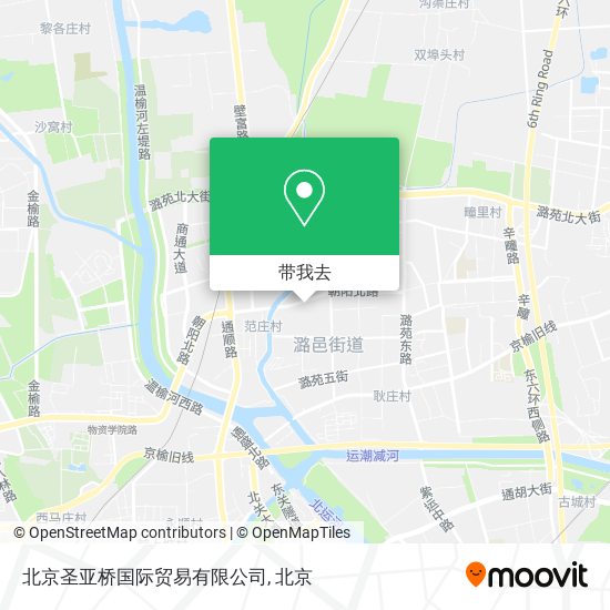 北京圣亚桥国际贸易有限公司地图