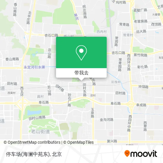 停车场(海澜中苑东)地图