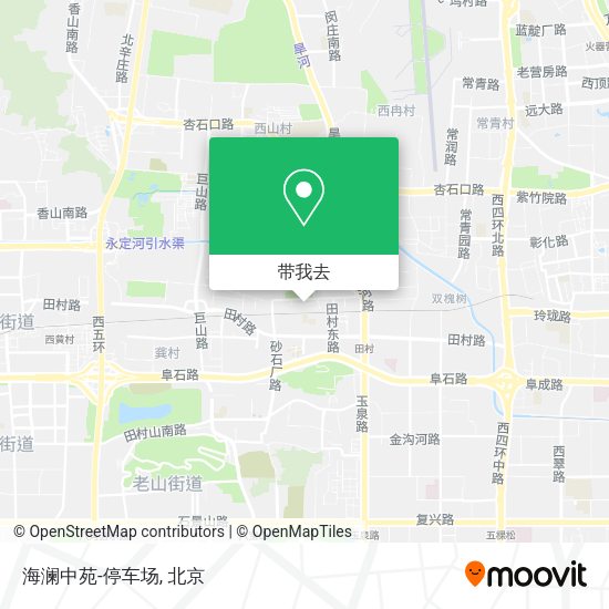 海澜中苑-停车场地图