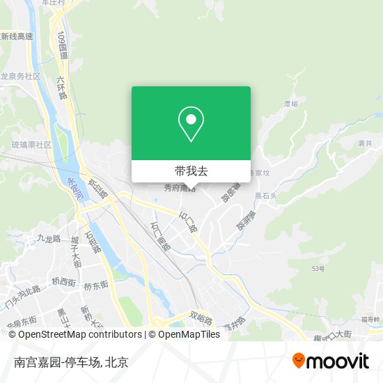 南宫嘉园-停车场地图