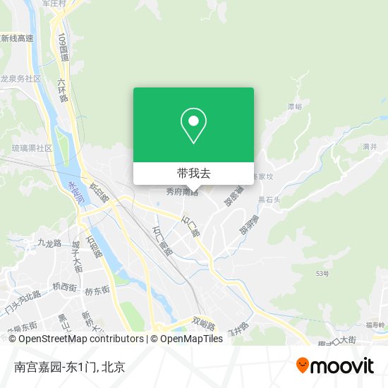 南宫嘉园-东1门地图