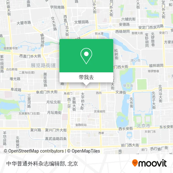 中华普通外科杂志编辑部地图