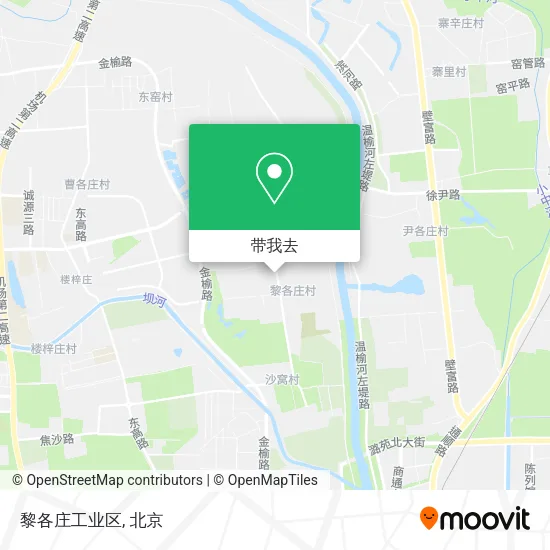黎各庄工业区地图