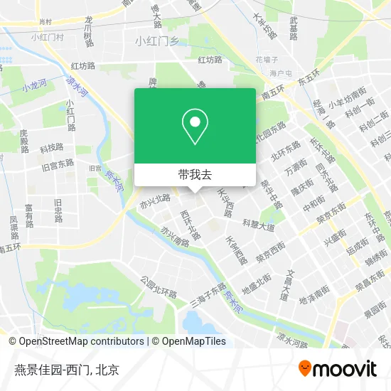 燕景佳园-西门地图