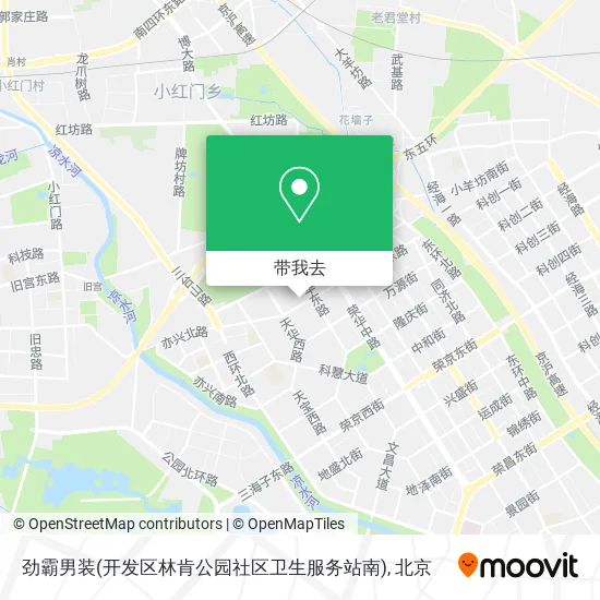 劲霸男装(开发区林肯公园社区卫生服务站南)地图