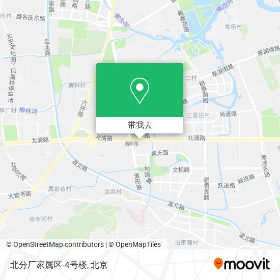 北分厂家属区-4号楼地图