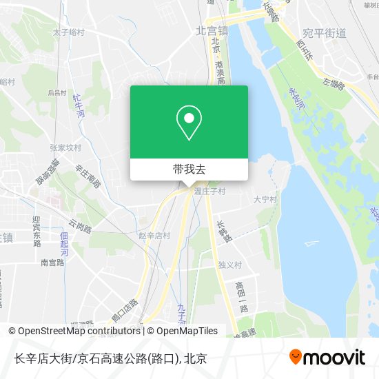长辛店大街/京石高速公路(路口)地图