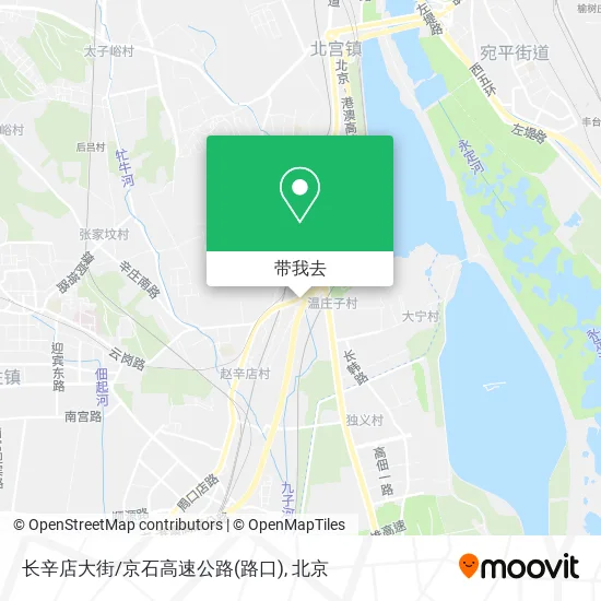 长辛店大街/京石高速公路(路口)地图