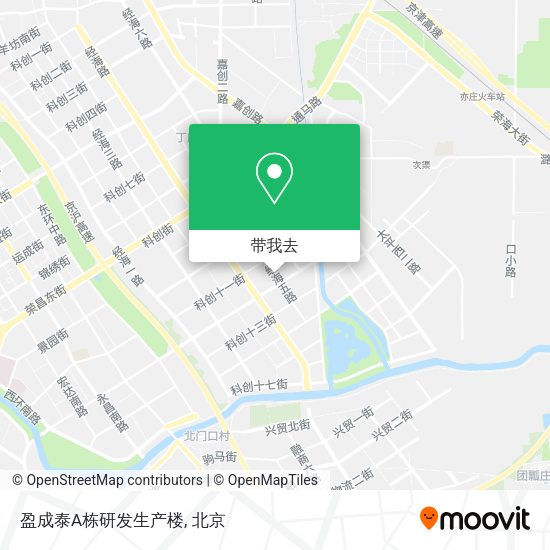 盈成泰A栋研发生产楼地图
